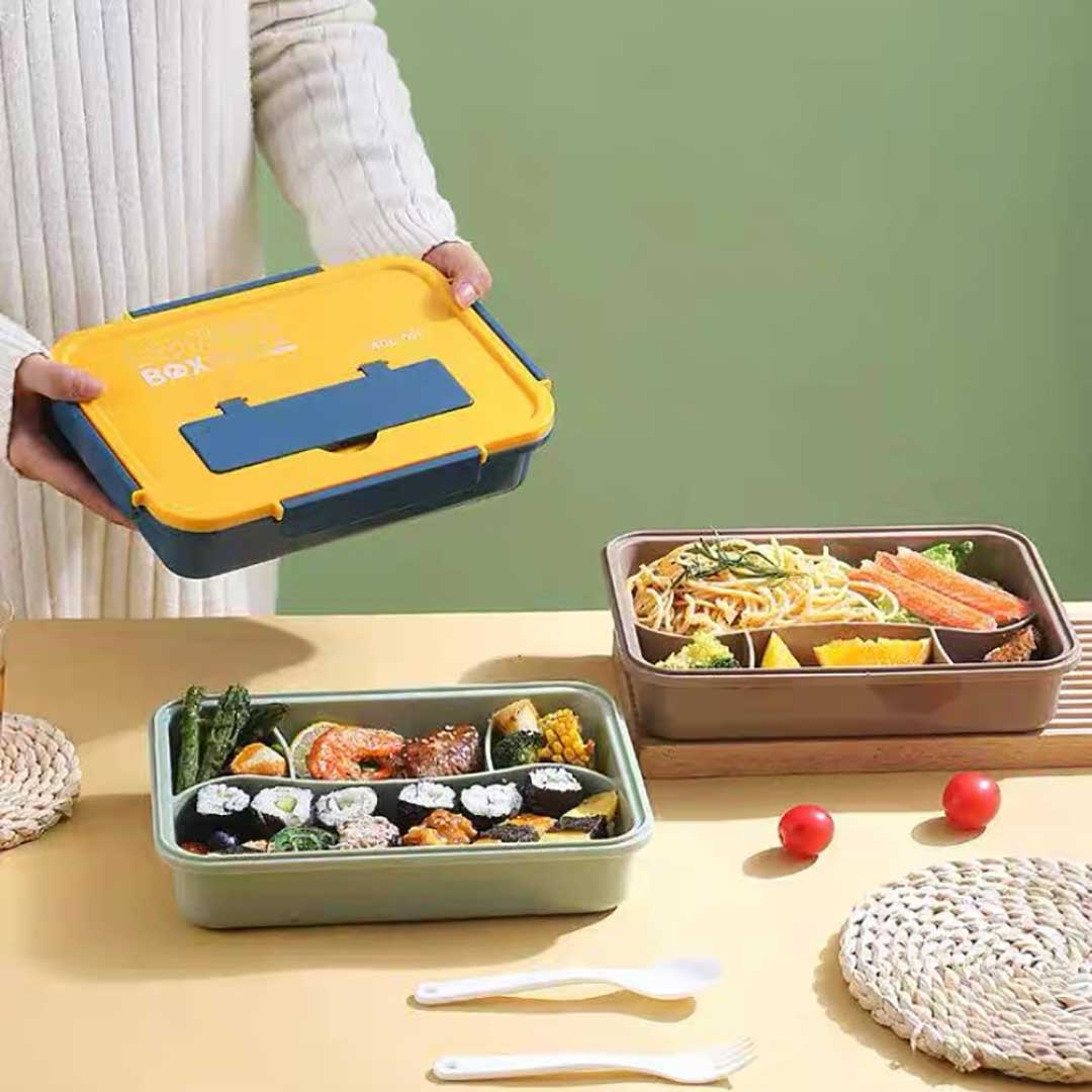 Bento Lunch Box With 4 Compartments For Kids