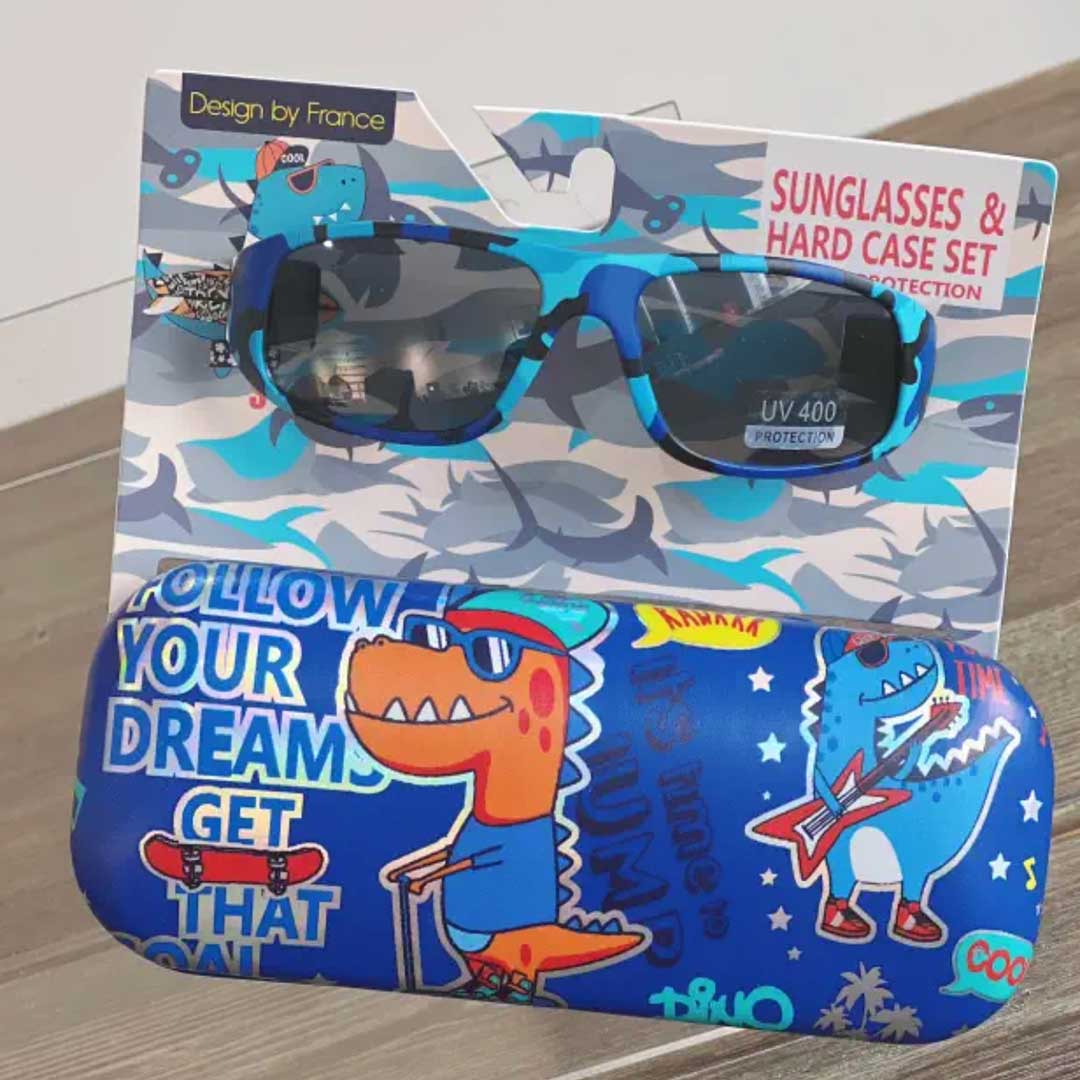 Kids Sun Glasses With Case