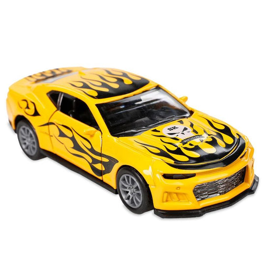 Sports Car Die-Cast Fire Design Toy For Kids