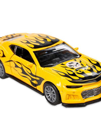 Sports Car Die-Cast Fire Design Toy For Kids
