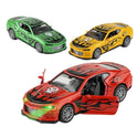 Sports Car Die-Cast Fire Design Toy For Kids