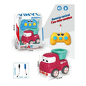 Cute Remote Control Cartoon Dump Truck – Rechargeable & Colorful Fun for Kids
