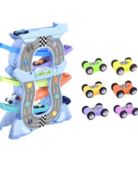 Gliding Car Ramp Track Set For Kids
