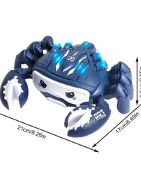 Mechanical Crab Crazy Rotation To All Directions
