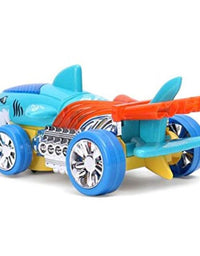 Battery Operated Cartoon Shark Toy With Light And Music
