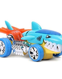 Battery Operated Cartoon Shark Toy With Light And Music
