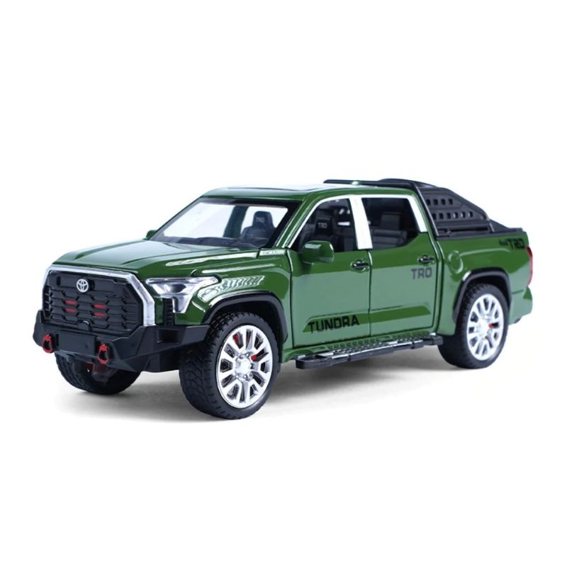 Toyota Tundra Diecast Alloy Car Model 1:24 Scale With Light And Music