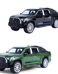 Toyota Tundra Diecast Alloy Car Model 1:24 Scale With Light And Music
