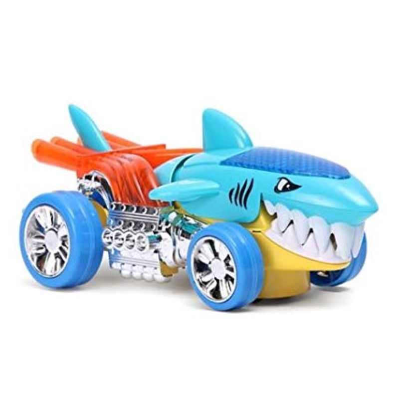 Battery Operated Cartoon Shark Toy With Light And Music