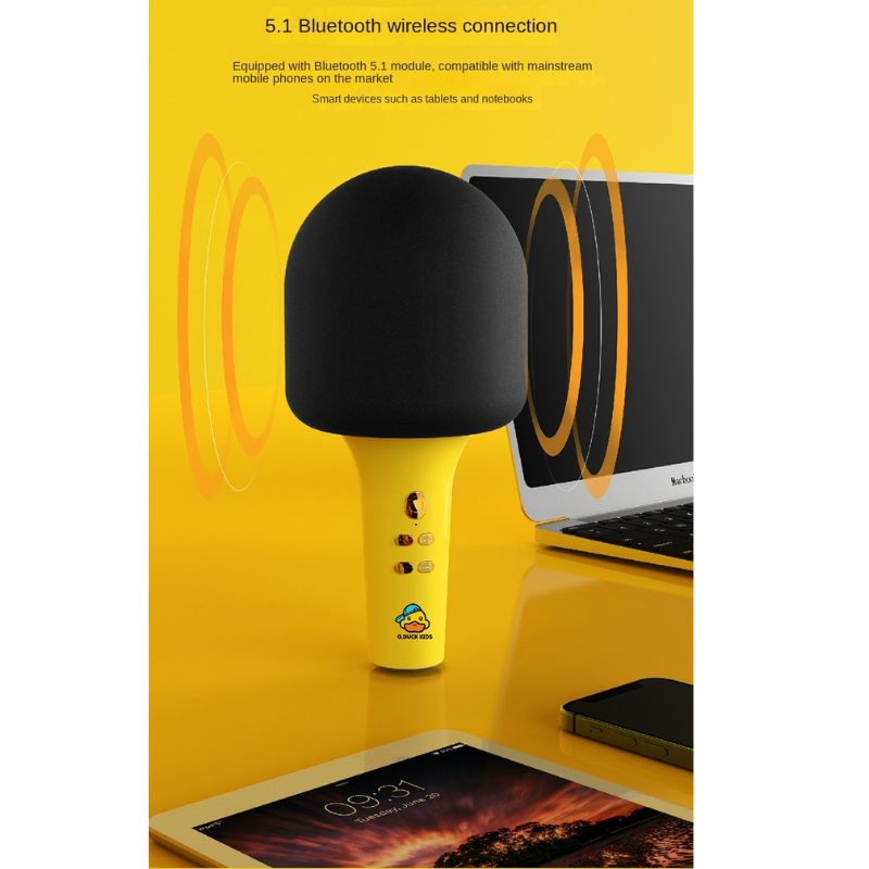 Small Duck High Quality Microphone Yellow Color