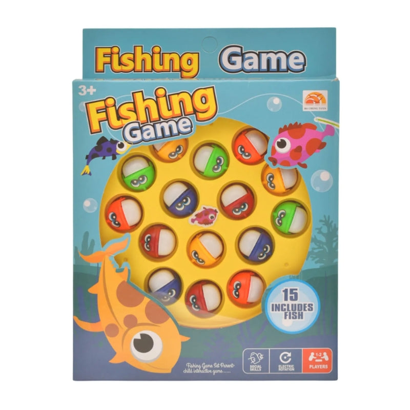 Fun Fishing Game 15 Colorful Fish Set