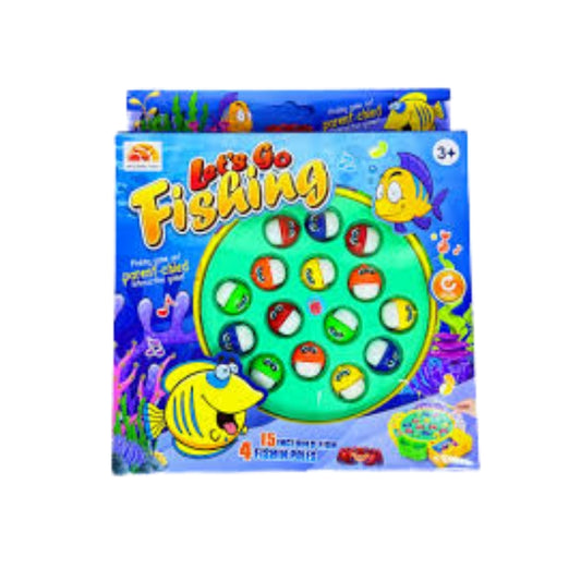 Lets Go Fishing Game Set Parent Chied Interactive Game