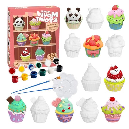 Desert Mould & Paint Creative Sand Art Kit for Kids