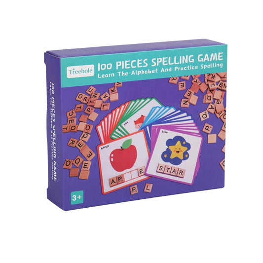 100 Peices Spelling Game Learn The Alphabet And Practice Spelling Toy
