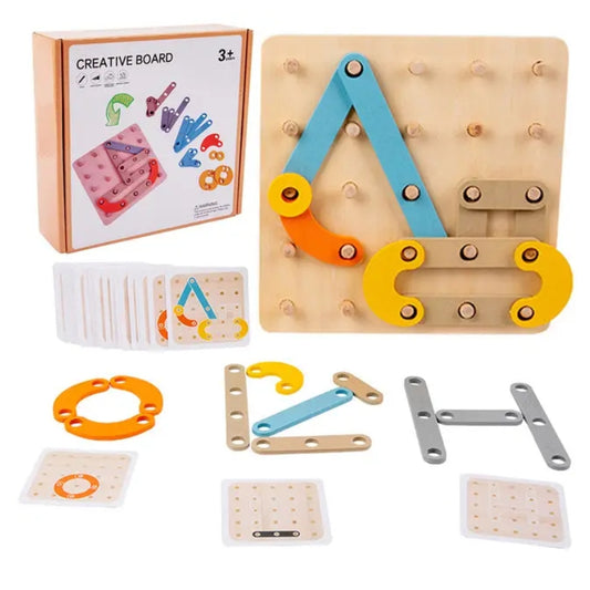 Creative Board Shapes Activity Learning Toy