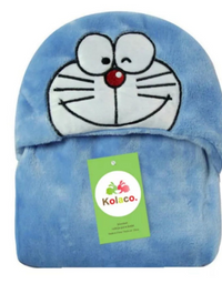 Kolaco Doraemon Printed Baby Blore Blanket
