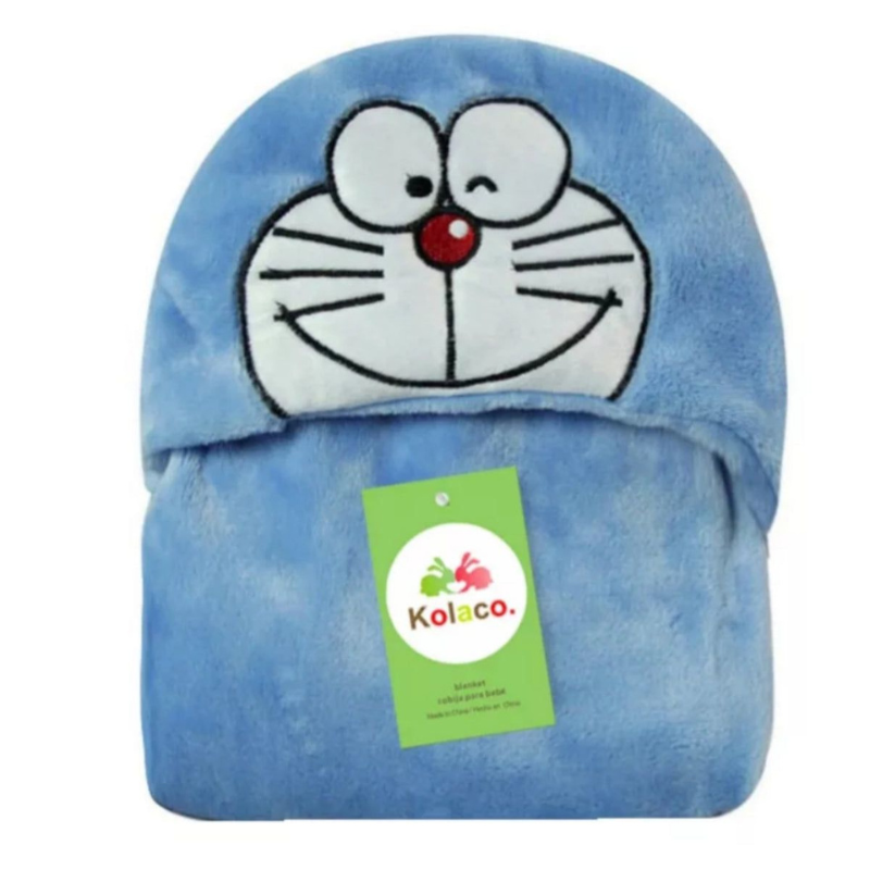 Kolaco Doraemon Printed Baby Blore Blanket