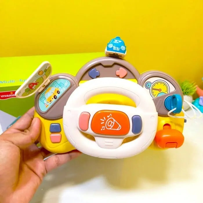 Baby Steering Wheel Toy – Interactive Driving Fun for Little Explorers