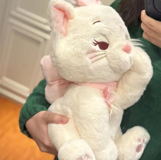 Marie Cat Plushie Soft Elegant Cuddly Stuffed Toy for Kids and Fans