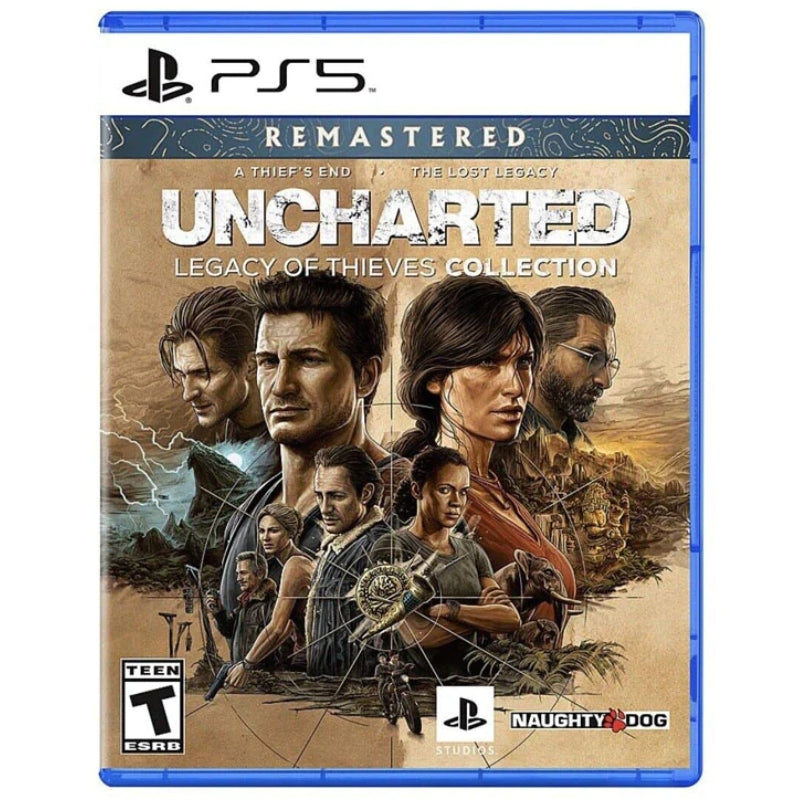 Uncharted Legacy Of Thieves Collection Remastered Game For PS5 Game