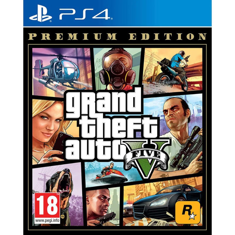 GTA 5 Premium Edition Game For PS4 Game