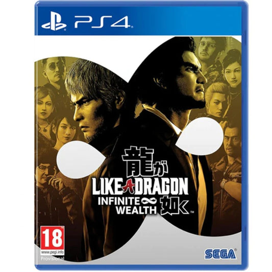 Like A Dragon Infinite Wealth Game For PS4 Game