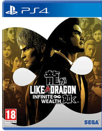 Like A Dragon Infinite Wealth Game For PS4 Game
