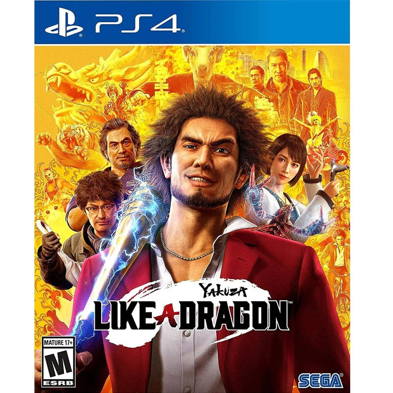 Yakuza Like A Dragon Game For PS4 Games