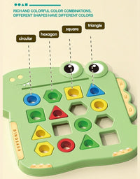 Early Education Dinosaur Shaped Pairing Game For Kids - 1 Piece Assorted
