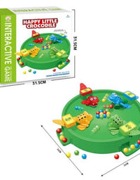 Happy Little Crocodile Interactive Ball Game For Kids
