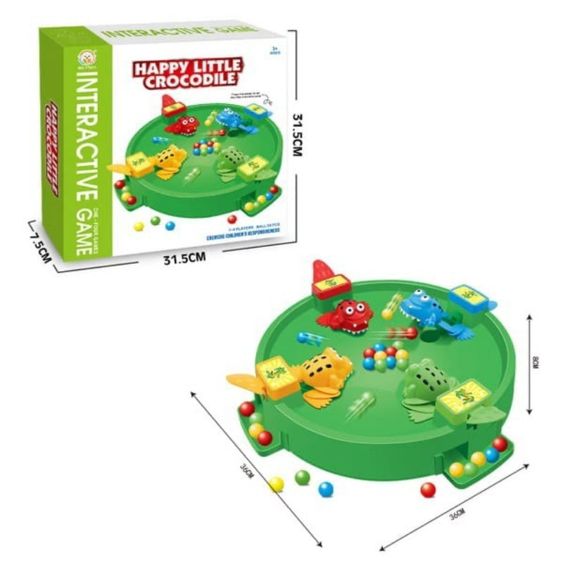 Happy Little Crocodile Interactive Ball Game For Kids