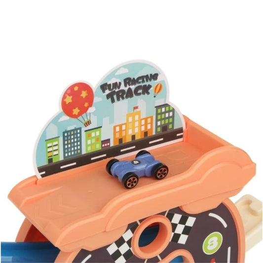 Race Track Car Ramp Playset For Kids