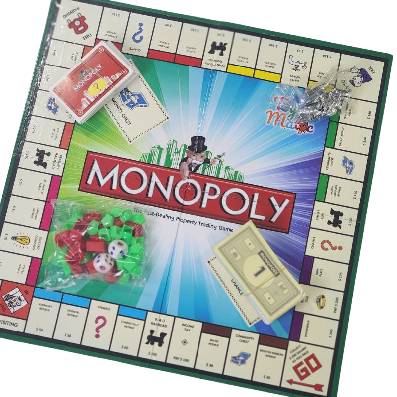 Toy Matic Monopoly : The Fast-Dealing Property Trading Game (55012)