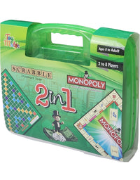 Toy Matic 2 In 1 Scrabble And Monopoly Game (55014)
