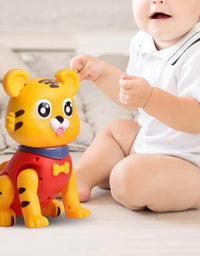 Cute Jumping Tiger With Light And Music For Kids
