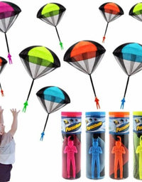 Hand Throw Parachute Man Toy For Kids - 1 Pcs Assorted
