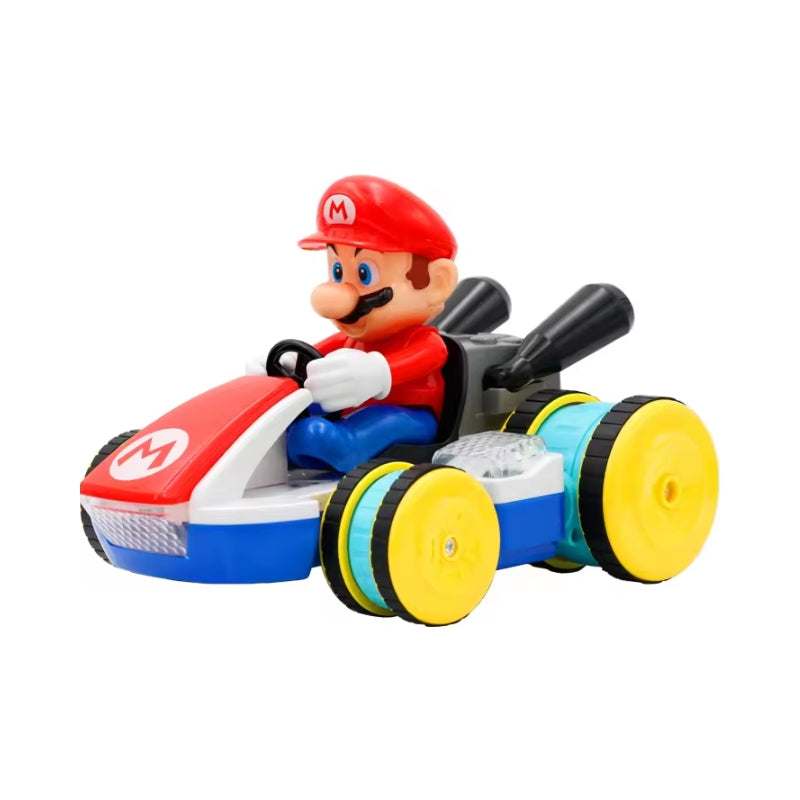 Mario Remote Control 2.4GHz Speedy Drift Car With Light And Music Toy For Kids