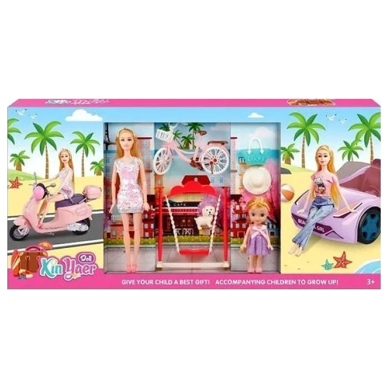 Fashion Doll Transport Playset For Kids