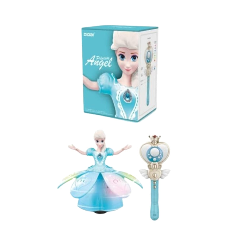 Remote Control Princess Dancing Angel With Light And Music