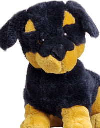 Cute Black Puppy Plush Toy 40x19cm Premium Pre-loved
