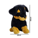 Cute Black Puppy Plush Toy 40x19cm Premium Pre-loved