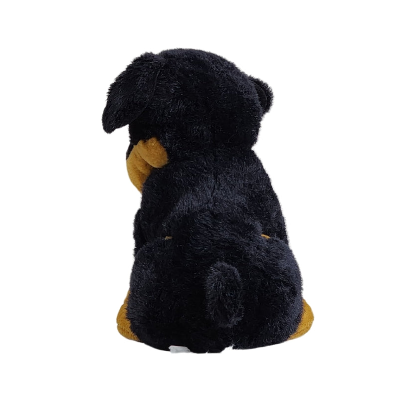 Cute Black Puppy Plush Toy 40x19cm Premium Pre-loved