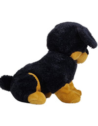 Cute Black Puppy Plush Toy 40x19cm Premium Pre-loved
