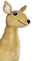 Cute Sotnos Deer Plush Toy 23x22cm Premium Pre-loved
