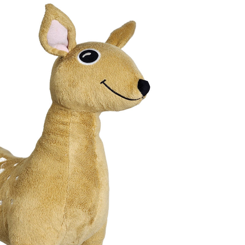 Cute Sotnos Deer Plush Toy 23x22cm Premium Pre-loved