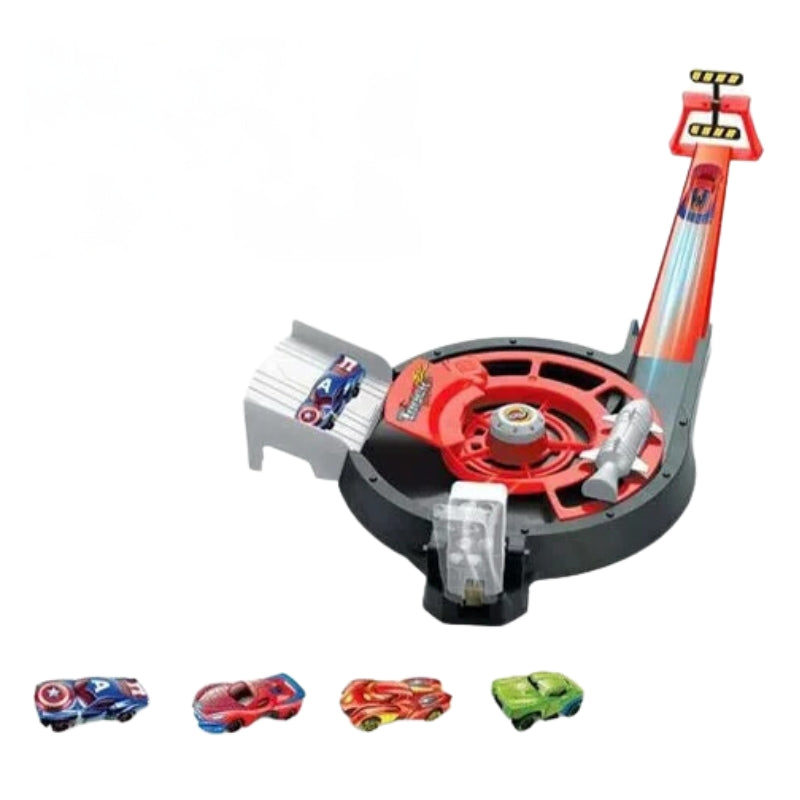 Hot Wheels Avengers Cars Track Set For Kids