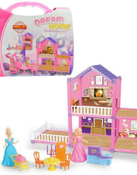 Dream House Building Blocks Toy Set For Kids
