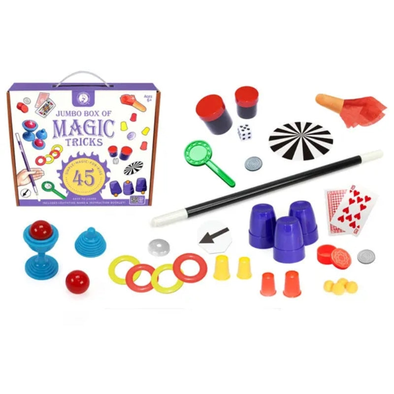 Jumbo Box Of Magic Tricks - 45 Pcs