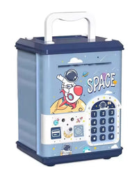 Space Money Saving Locker Piggy Bank For Kids
