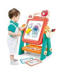 2 In 1 Brick Game Painting Table For Kids
